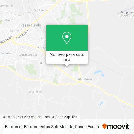 Estofacar Estofamentos Sob Medida mapa