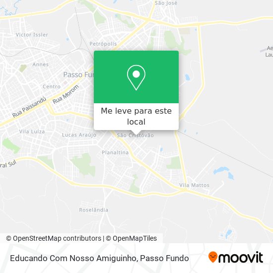 Educando Com Nosso Amiguinho mapa