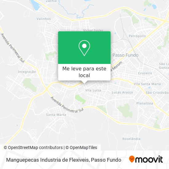 Manguepecas Industria de Flexiveis mapa