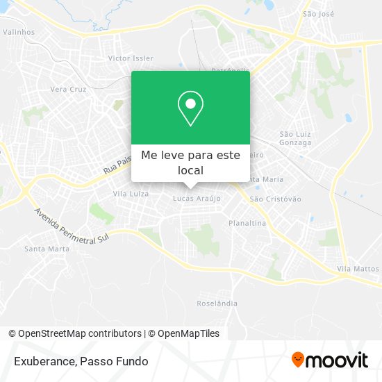 Exuberance mapa
