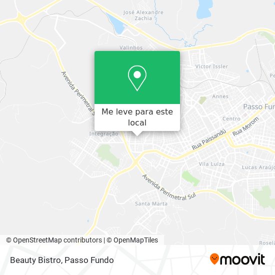 Beauty Bistro mapa