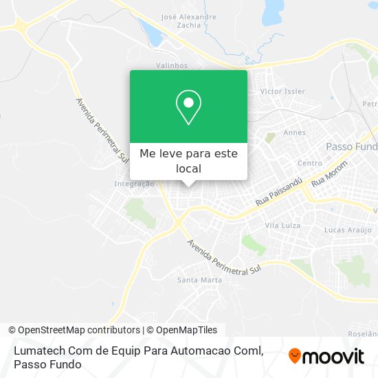 Lumatech Com de Equip Para Automacao Coml mapa