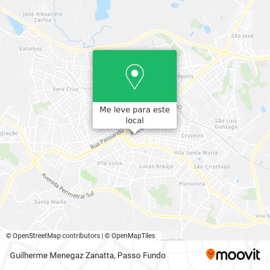 Guilherme Menegaz Zanatta mapa