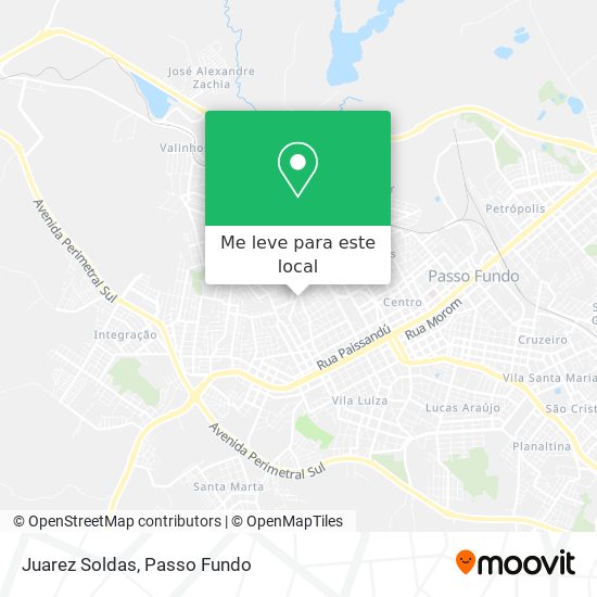 Juarez Soldas mapa