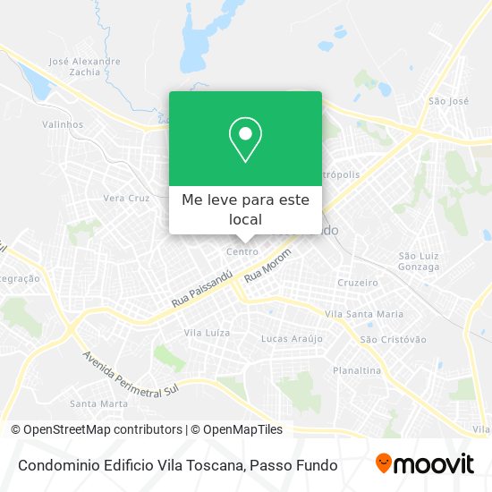 Condominio Edificio Vila Toscana mapa
