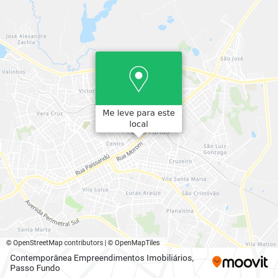 Contemporânea Empreendimentos Imobiliários mapa