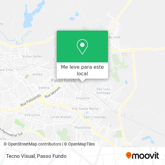 Tecno Visual mapa
