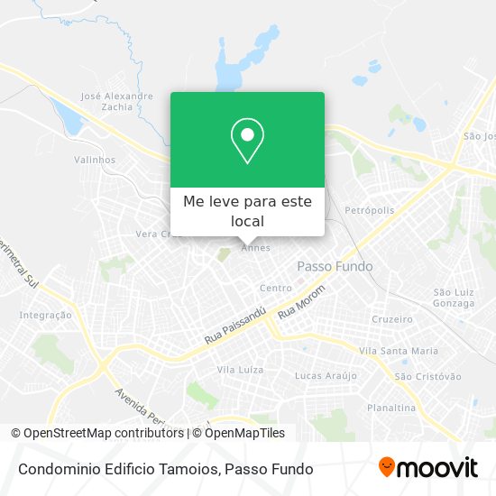 Condominio Edificio Tamoios mapa