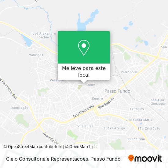 Cielo Consultoria e Representacoes mapa