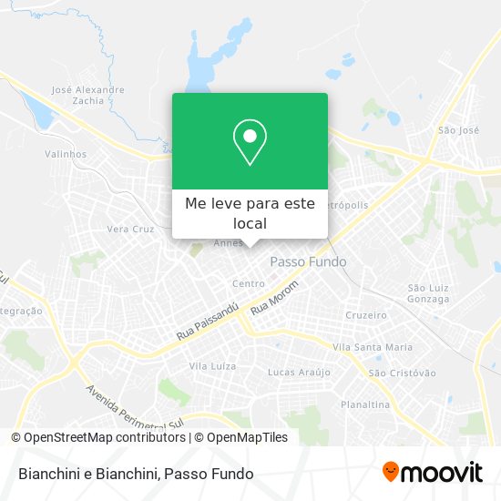Bianchini e Bianchini mapa