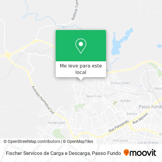 Fischer Servicos de Carga e Descarga mapa