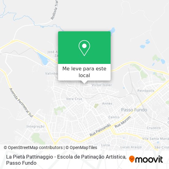 La Pietà Pattinaggio - Escola de Patinação Artística mapa