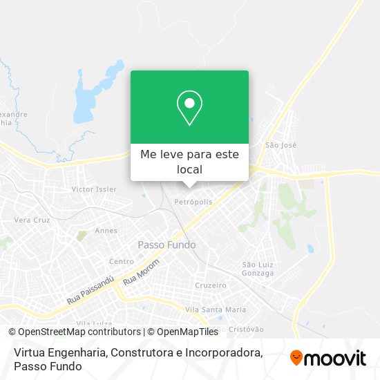 Virtua Engenharia, Construtora e Incorporadora mapa