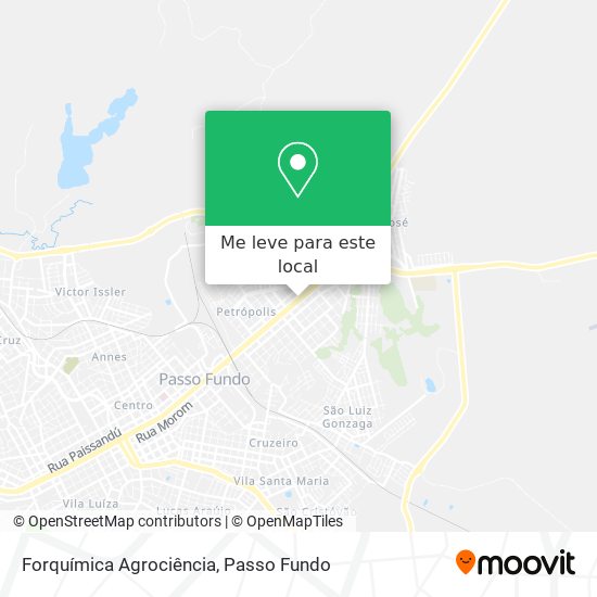 Forquímica Agrociência mapa