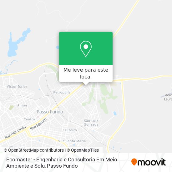 Ecomaster - Engenharia e Consultoria Em Meio Ambiente e Solu mapa