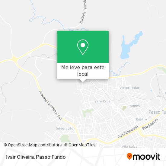 Ivair Oliveira mapa