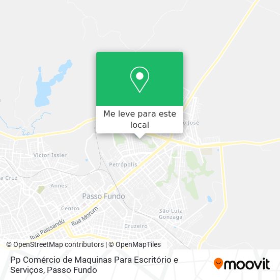 Pp Comércio de Maquinas Para Escritório e Serviços mapa