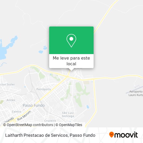 Laitharth Prestacao de Servicos mapa