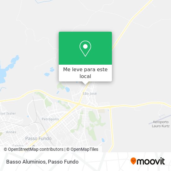 Basso Aluminios mapa