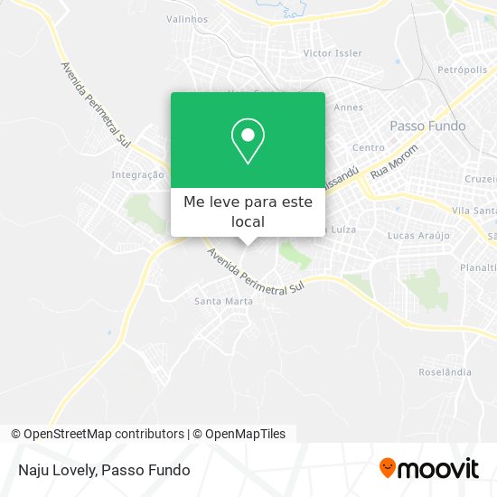 Naju Lovely mapa