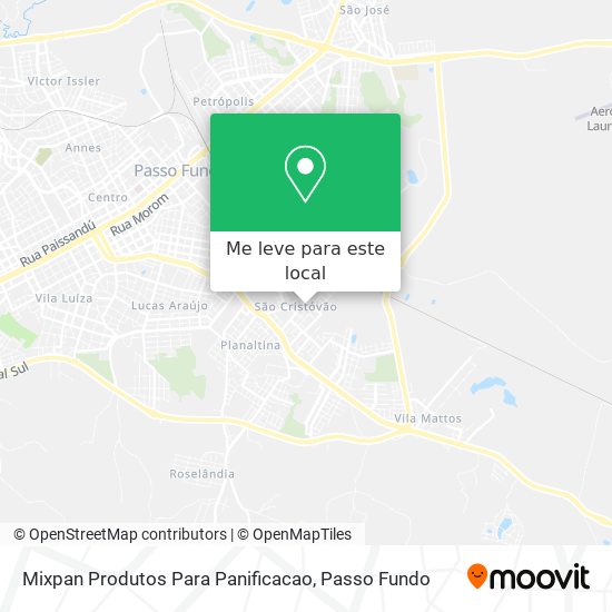 Mixpan Produtos Para Panificacao mapa