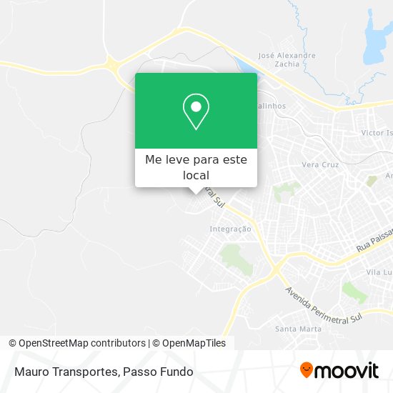 Mauro Transportes mapa