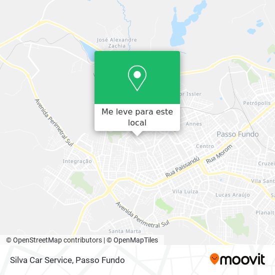 Silva Car Service mapa