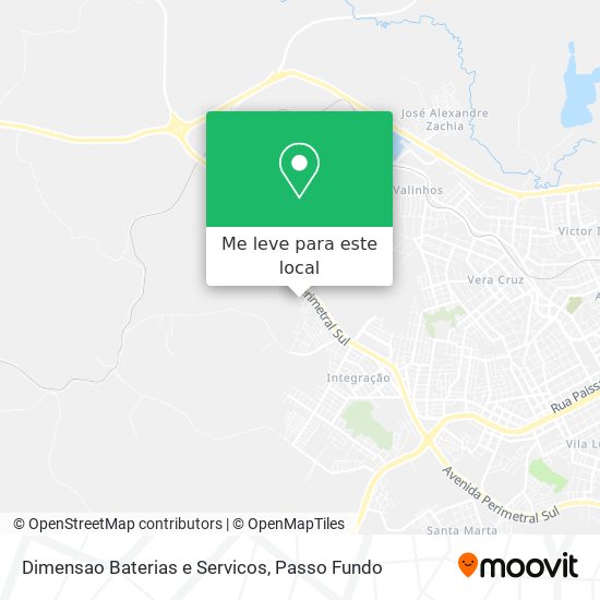 Dimensao Baterias e Servicos mapa