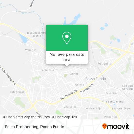 Sales Prospecting mapa