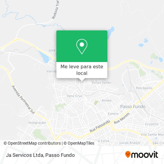 Ja Servicos Ltda mapa