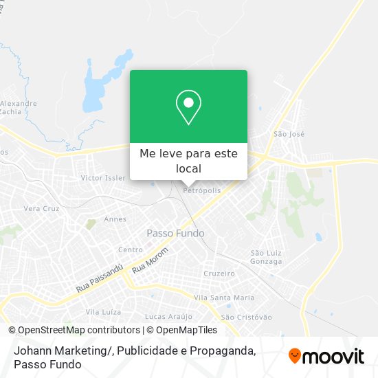 Johann Marketing / , Publicidade e Propaganda mapa