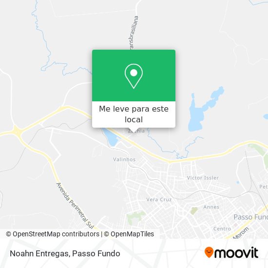 Noahn Entregas mapa