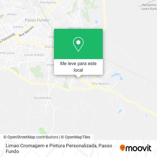 Limao Cromagem e Pintura Personalizada mapa