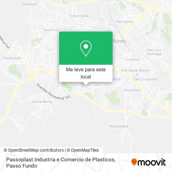 Passoplast Industria e Comercio de Plasticos mapa