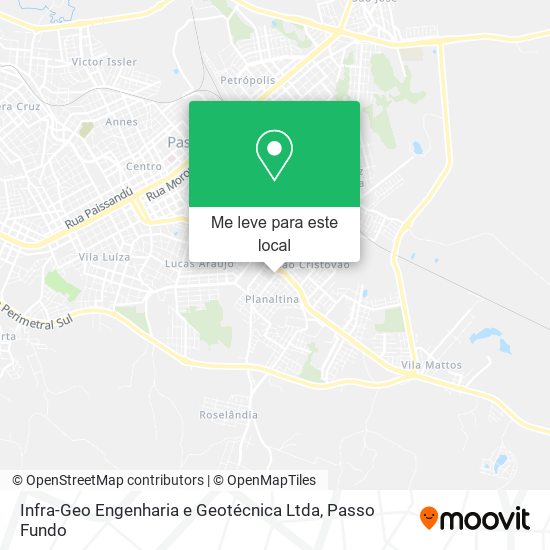 Infra-Geo Engenharia e Geotécnica Ltda mapa