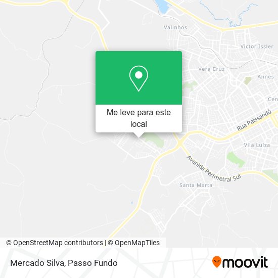 Mercado Silva mapa