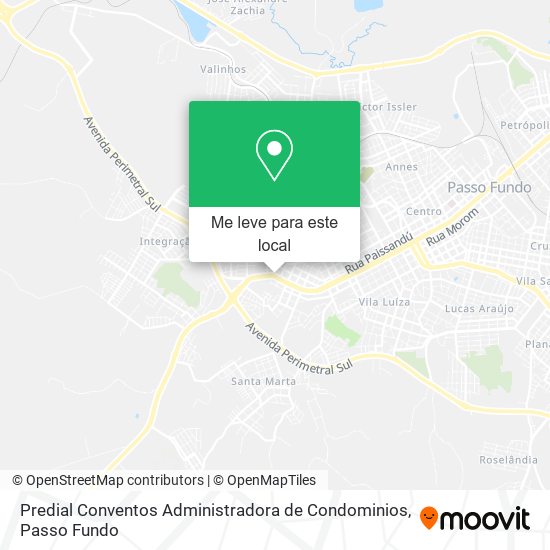 Predial Conventos Administradora de Condominios mapa