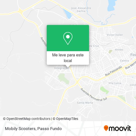Mobily Scooters mapa