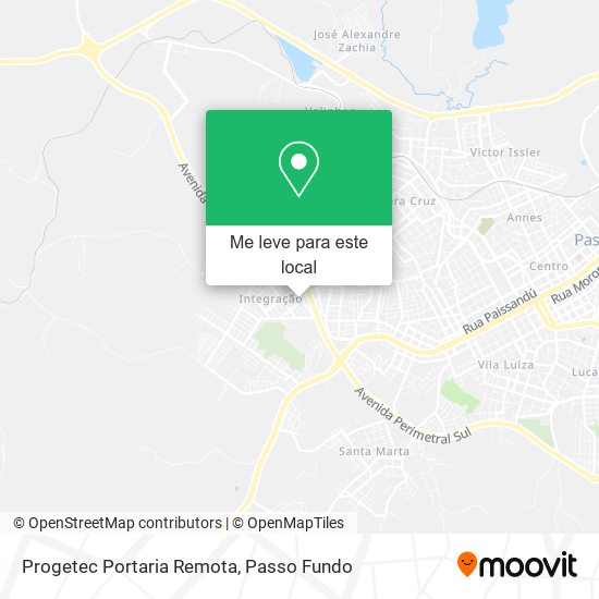 Progetec Portaria Remota mapa