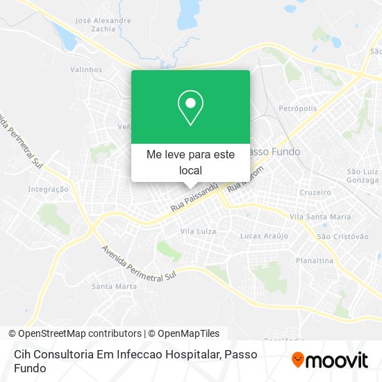 Cih Consultoria Em Infeccao Hospitalar mapa