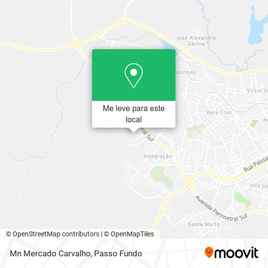 Mn Mercado Carvalho mapa