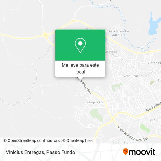 Vinicius Entregas mapa