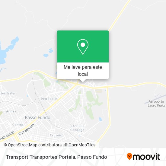 Transport Transportes Portela mapa