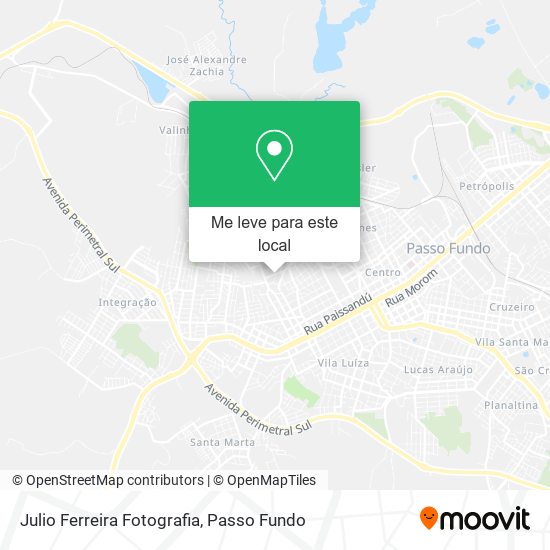 Julio Ferreira Fotografia mapa