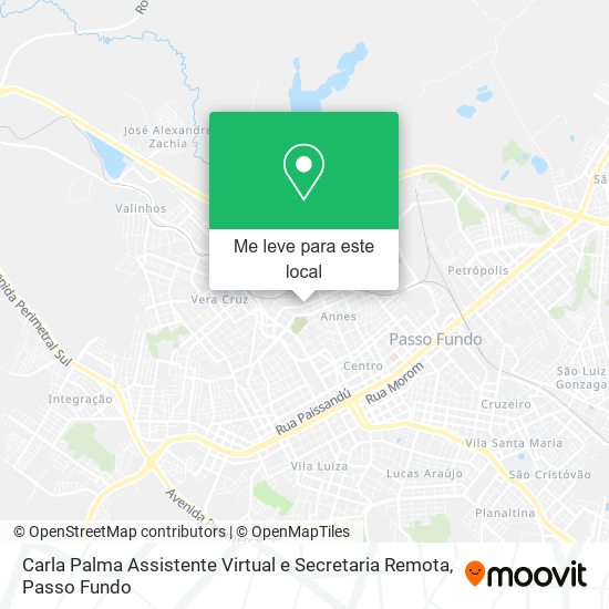 Carla Palma Assistente Virtual e Secretaria Remota mapa