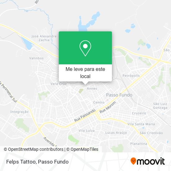 Felps Tattoo mapa