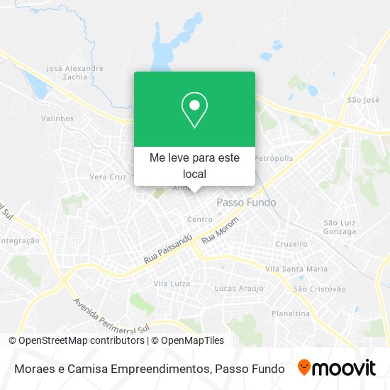 Moraes e Camisa Empreendimentos mapa