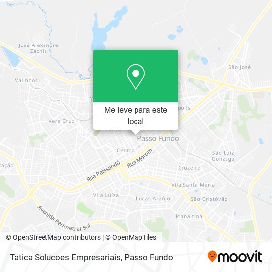 Tatica Solucoes Empresariais mapa