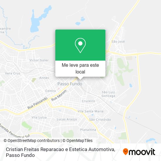 Cristian Freitas Reparacao e Estetica Automotiva mapa
