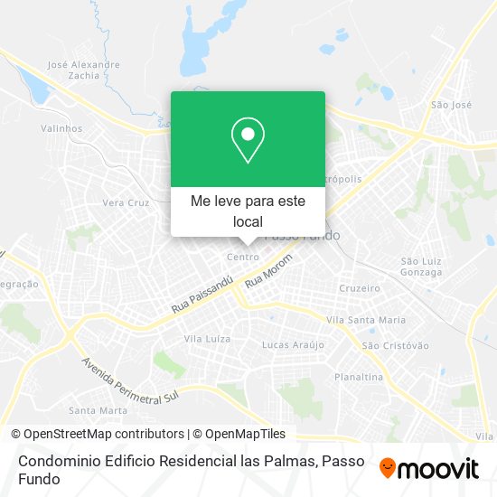 Condominio Edificio Residencial las Palmas mapa